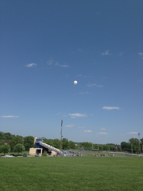 Weather Balloon Liftoff